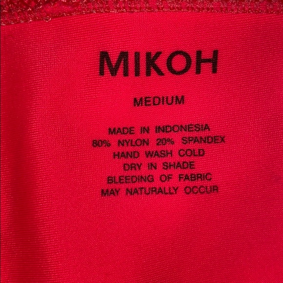 Mikoh Seychelles One Piece Sz M - Picture 8 of 9
